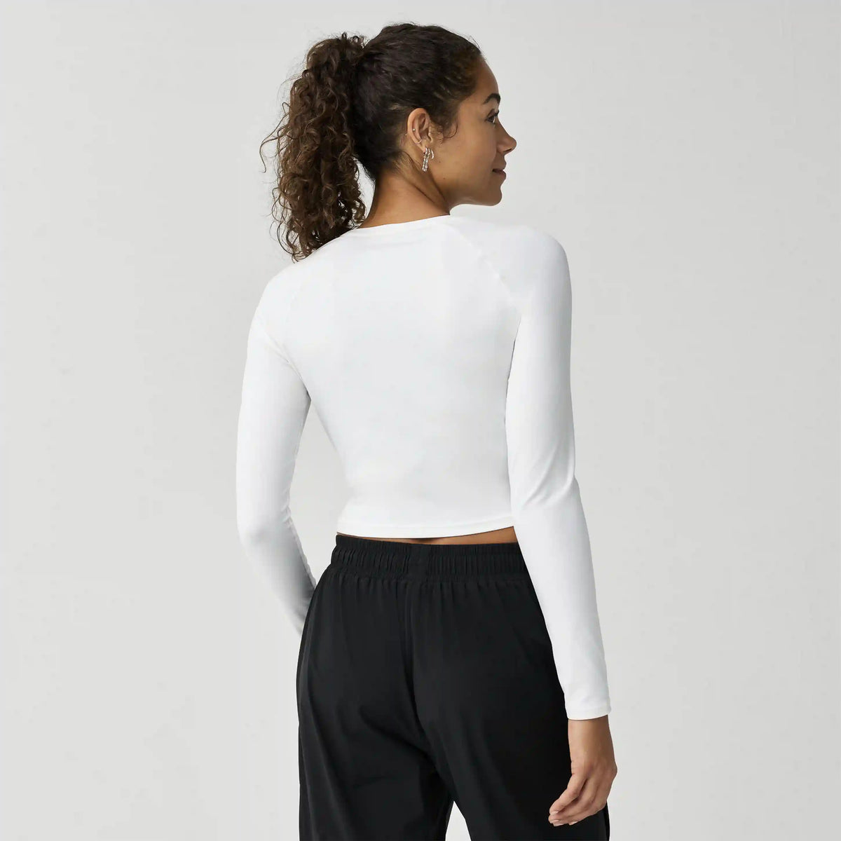 Luxe Crop Long Sleeve